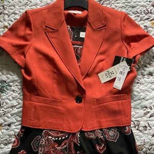 Studio One 2 piece set. Sleeveless dress with jacket. Size 16.